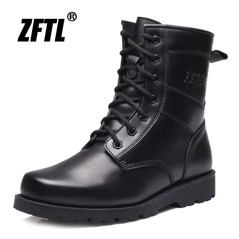 ZFTL Men's Winter warm wool boots high top anti-cold snow boots anti-slip cotton shoes winter boots wool shoes Combat boots 2023
ZFTL Men's Winter warm wool boots high top anti-cold snow boots anti-slip cotton shoes winter boots wool shoes Combat boots 2023