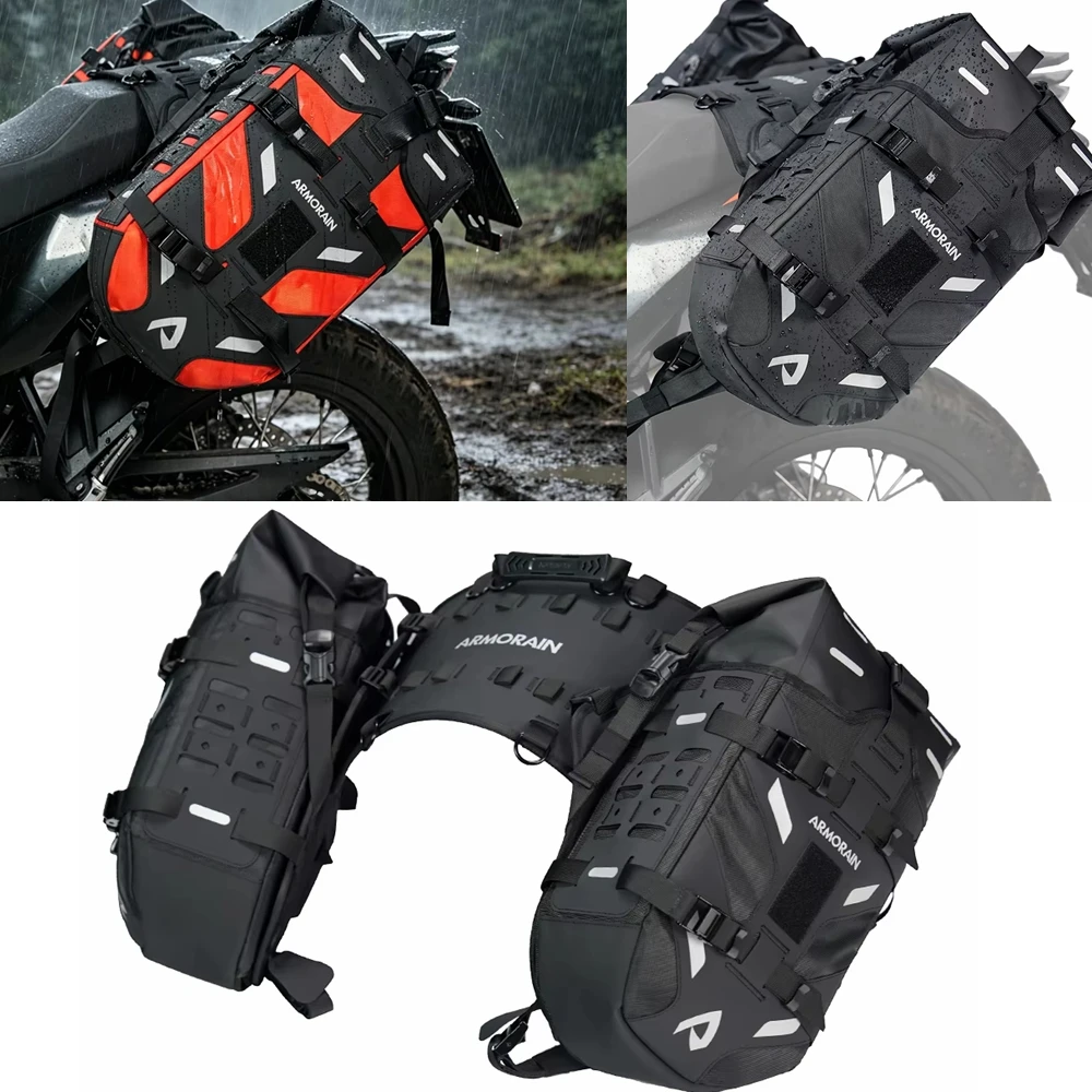 Motorcycle Luggage Saddlebags Waterproof 18L/28L/48L Large Capacity 2 Pcs Universal Fit Motorcycle Pannier Bag Saddle Side Bags
Motorcycle Luggage Saddlebags Waterproof 18L/28L/48L Large Capacity 2 Pcs Universal Fit Motorcycle Pannier Bag Saddle Side Bags