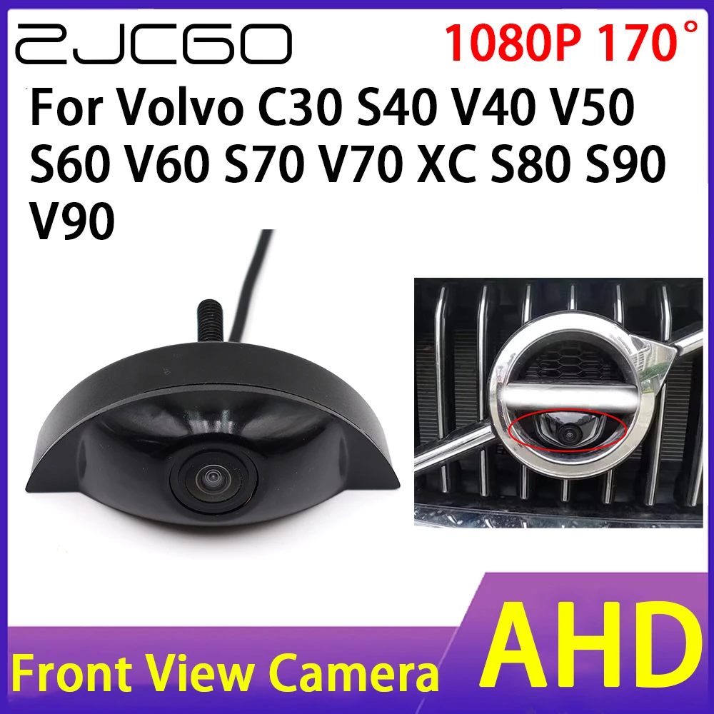 ZJCGO Car Front View Camera AHD 1080P Waterproof Night Vision CCD for Volvo C30 S40 V40 V50 S60 V60 S70 V70 XC S80 S90 V90
ZJCGO Car Front View Camera AHD 1080P Waterproof Night Vision CCD for Volvo C30 S40 V40 V50 S60 V60 S70 V70 XC S80 S90 V90