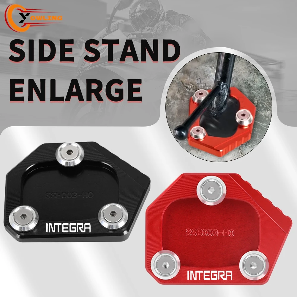 INTEGRA Motorcycles Accessories For HONDA NC700D Integra 700 750 2012 2013 Side Stand Enlarger Plate Kickstand Enlarge Extension
INTEGRA Motorcycles Accessories For HONDA NC700D Integra 700 750 2012 2013 Side Stand Enlarger Plate Kickstand Enlarge Extension