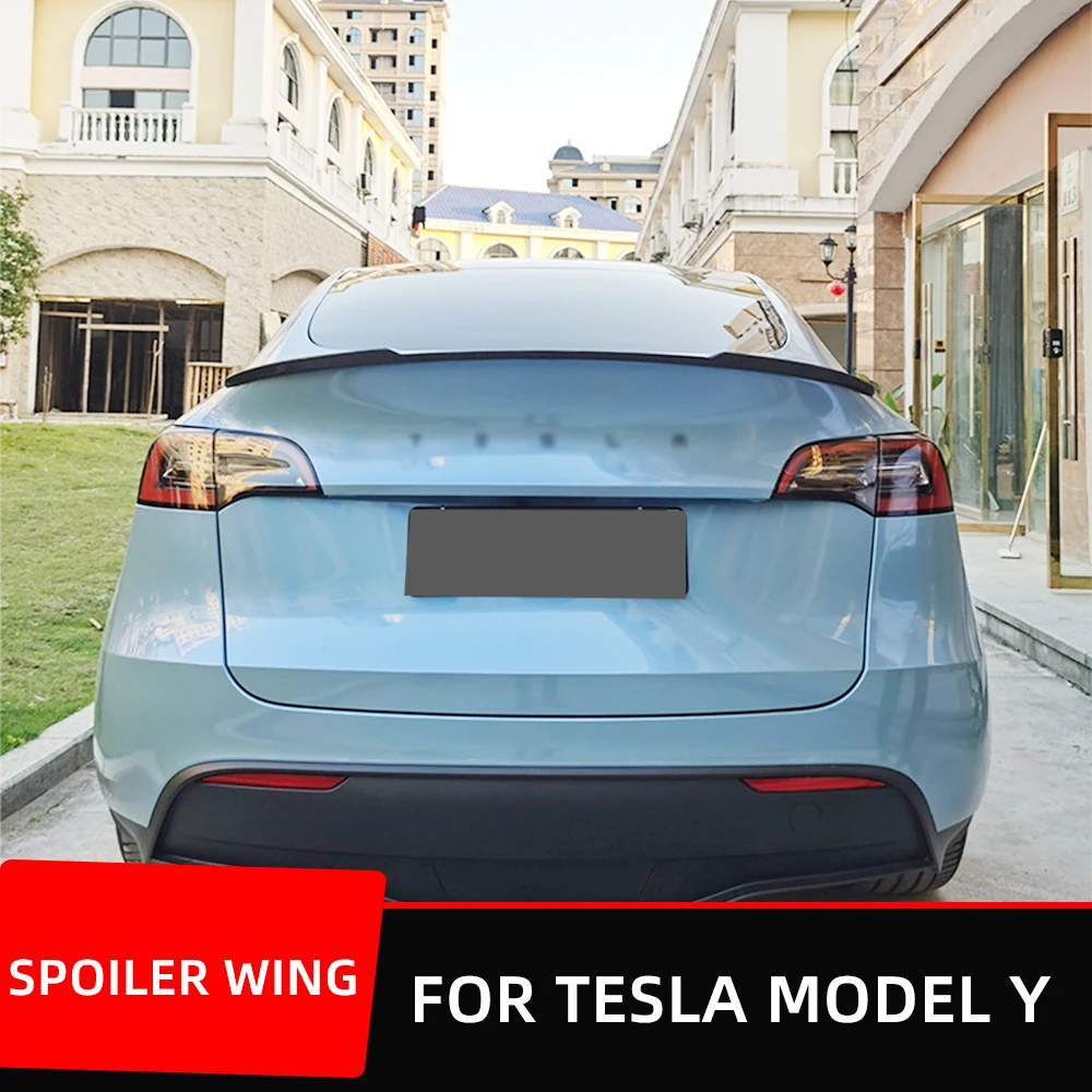 For Tesla Model Y 2019 2020 2021 2022 Sport Style Carbon Fiber Spoiler Rear Trunk Lid Boot Ducktail Lip Spoiler Exterior Parts
For Tesla Model Y 2019 2020 2021 2022 Sport Style Carbon Fiber Spoiler Rear Trunk Lid Boot Ducktail Lip Spoiler Exterior Parts