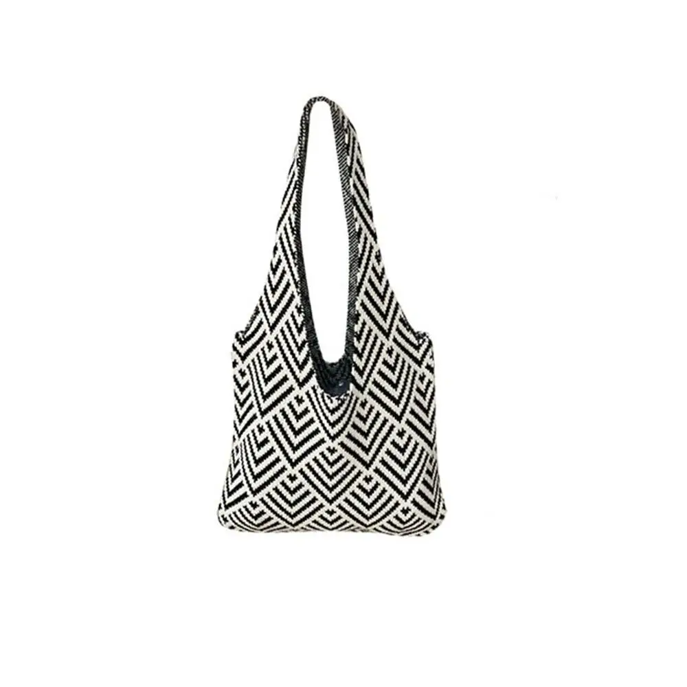 Portable Stripe Woven Tote Bag Handbag Knot Knitted Shopping Bag Key Pouch Shoulder Bag Summer Beach Pouch Storage
Portable Stripe Woven Tote Bag Handbag Knot Knitted Shopping Bag Key Pouch Shoulder Bag Summer Beach Pouch Storage