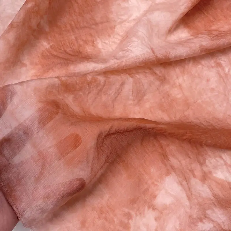 Микропрозрачная многоцветная окрашенная в галстук льняная шифоновая ткань, легкий комплект одежды, рубашка Hanfu, ткань для одежды ручной работы
Микропрозрачная многоцветная окрашенная в галстук льняная шифоновая ткань, легкий комплект одежды, рубашка Hanfu, ткань для одежды ручной работы