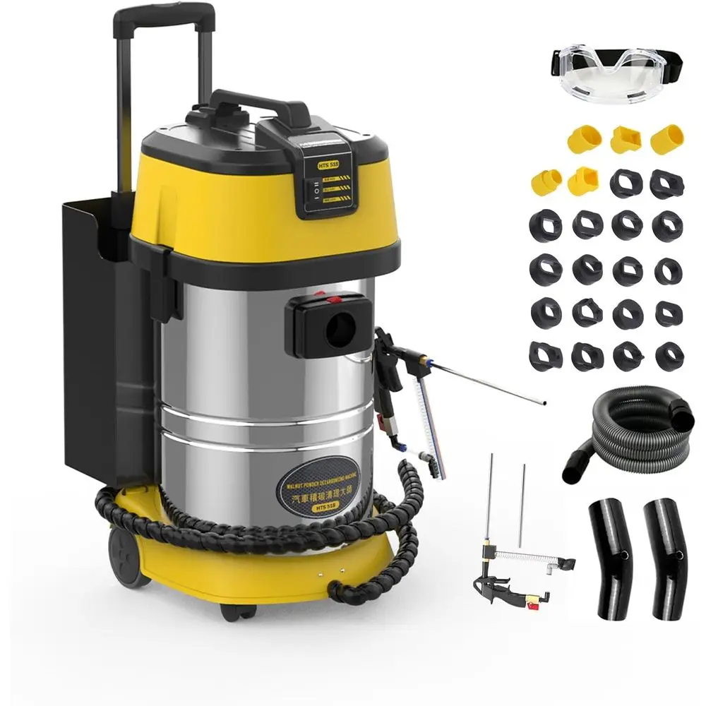 1400W Intake Cleaner with 23 Adapters, 2kg Sand, 30L Dust Filter & External Air Source for GDI Engines
1400W Intake Cleaner with 23 Adapters, 2kg Sand, 30L Dust Filter & External Air Source for GDI Engines