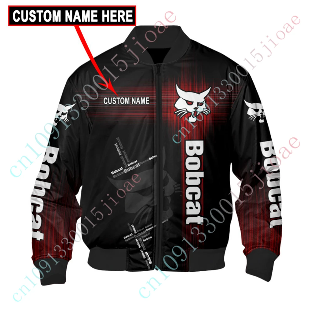 Bobcat Thick Coat Jackets For Men's Clothing Harajuku Parkas Windbreaker Techwear Baseball Uniform Bomber Jacket Custom Logo
Bobcat Thick Coat Jackets For Men's Clothing Harajuku Parkas Windbreaker Techwear Baseball Uniform Bomber Jacket Custom Logo