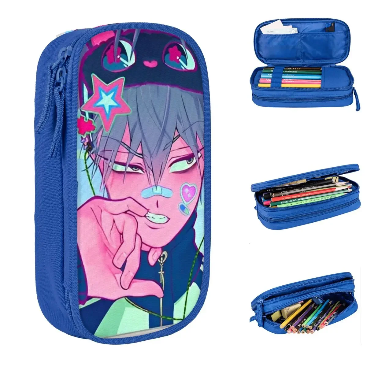 Classic Alien Stage Idol Pencil Case Pencilcases Pen for Student Large Storage Pencil Bags Students School Zipper Stationery
Classic Alien Stage Idol Pencil Case Pencilcases Pen for Student Large Storage Pencil Bags Students School Zipper Stationery