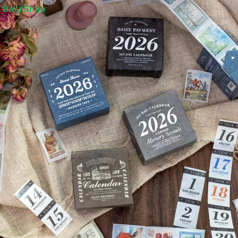 〔R〕GO 365pcs Vintage 365 Days Daily Life Tape Stickers For Collage Junk Planner Scrapbooking Diy Masking Tape
〔R〕GO 365pcs Vintage 365 Days Daily Life Tape Stickers For Collage Junk Planner Scrapbooking Diy Masking Tape