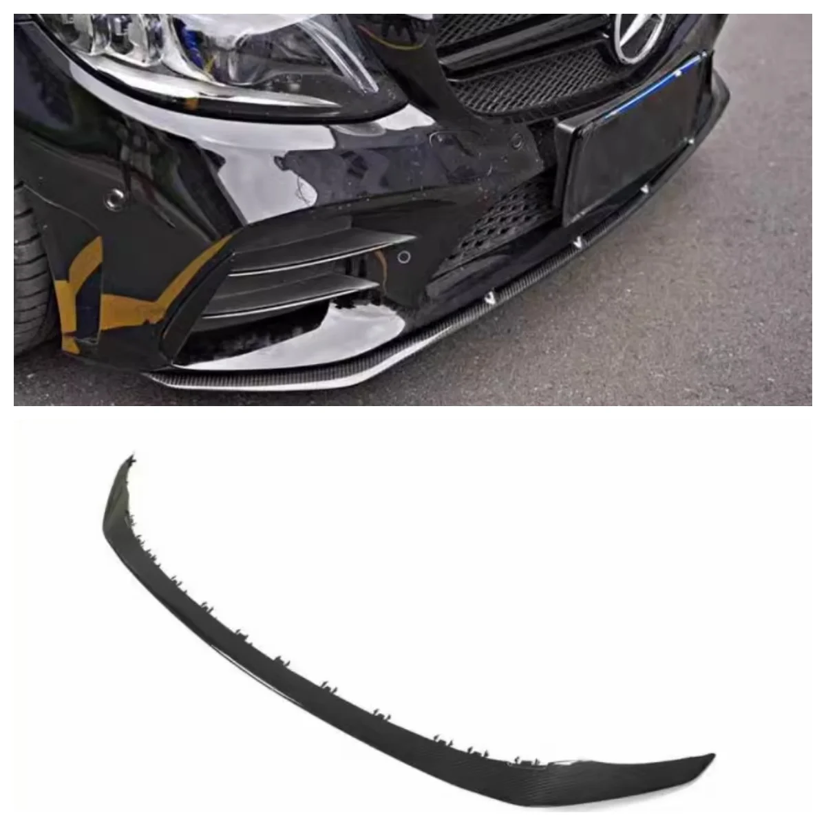 For Mercedes-Benz C43 AMG 2019 2020 2021 modified carbon fiber original dry carbon replacement front lip front shovel wrap
For Mercedes-Benz C43 AMG 2019 2020 2021 modified carbon fiber original dry carbon replacement front lip front shovel wrap