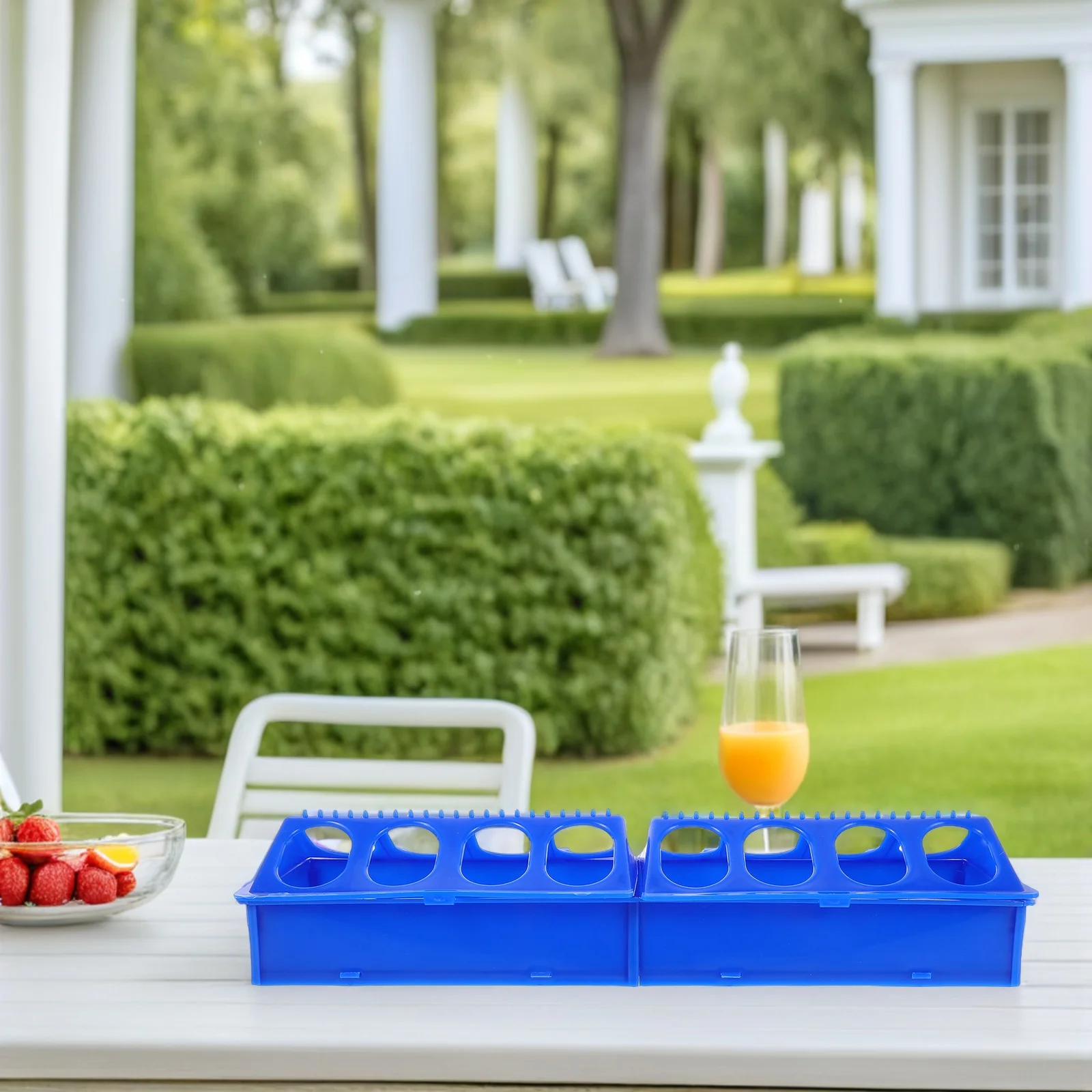 Pigeon Feeder Holder Bird Station for Cage Drinking Fountain Plastic Supplies Blue
Pigeon Feeder Holder Bird Station for Cage Drinking Fountain Plastic Supplies Blue