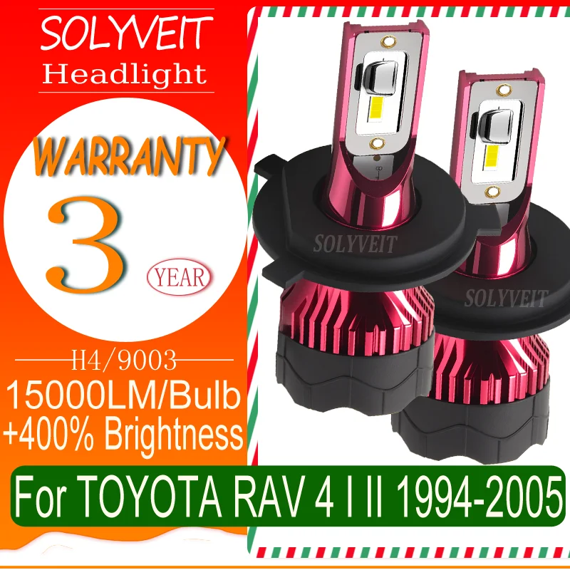 Powerful Night Illumination H4 LED HEADLIGHT For TOYOTA RAV 4 I II 1994 1995 1996 1997 1998 1999 2000 2001 2002 2003 2004 2005
Powerful Night Illumination H4 LED HEADLIGHT For TOYOTA RAV 4 I II 1994 1995 1996 1997 1998 1999 2000 2001 2002 2003 2004 2005