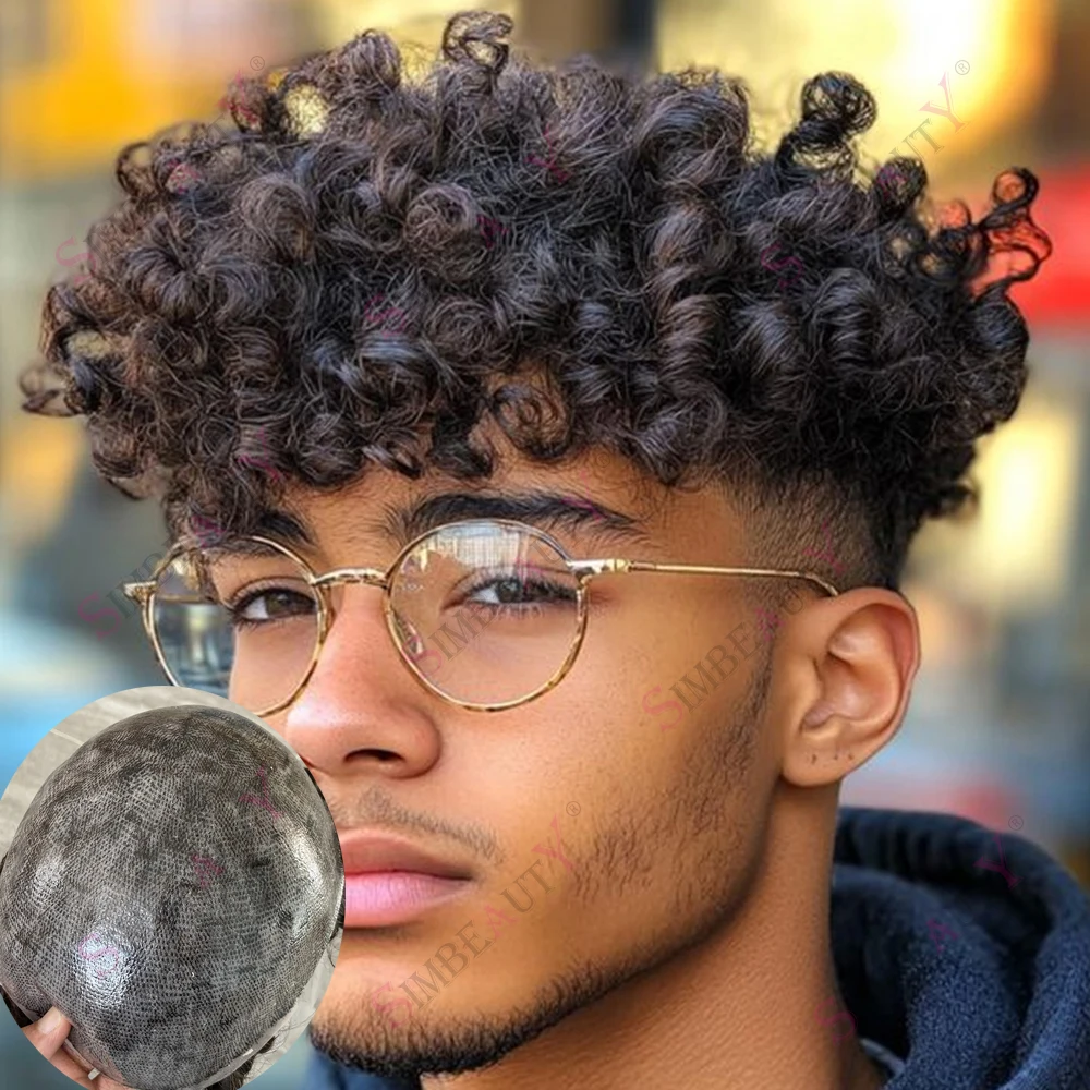 15 мм афро-мужской парик, черный афроамериканский супер прочный полный кожаный парик из искусственной кожи, инъекционные странные вьющиеся человеческие шиньоны для мужчин
15 мм афро-мужской парик, черный афроамериканский супер прочный полный кожаный парик из искусственной кожи, инъекционные странные вьющиеся человеческие шиньоны для мужчин