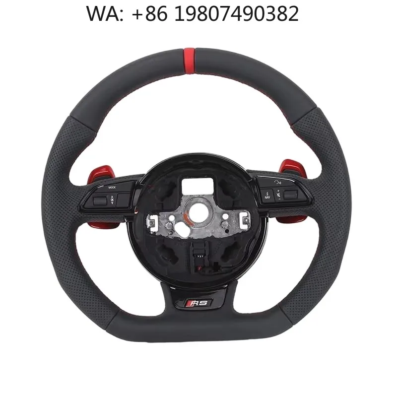 Red Frame Carbon Fiber Sport Steering Wheel With Decor Stitch, Hot Sale Mod Parts Fits A6 A7 A4 B8 B8.5 B9 S3 S4 S5 S6 C7 Q8 RS3
Red Frame Carbon Fiber Sport Steering Wheel With Decor Stitch, Hot Sale Mod Parts Fits A6 A7 A4 B8 B8.5 B9 S3 S4 S5 S6 C7 Q8 RS3