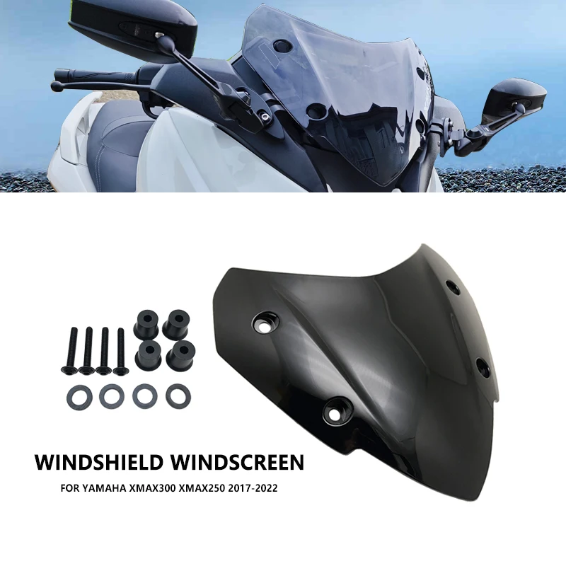 For YAMAHA XMAX300 XMAX250 XMAX 250 300 X-MAX300 2017-2022 2021 Motorcycle Sport Windshield Viser Visor Deflector WindScreen
For YAMAHA XMAX300 XMAX250 XMAX 250 300 X-MAX300 2017-2022 2021 Motorcycle Sport Windshield Viser Visor Deflector WindScreen
