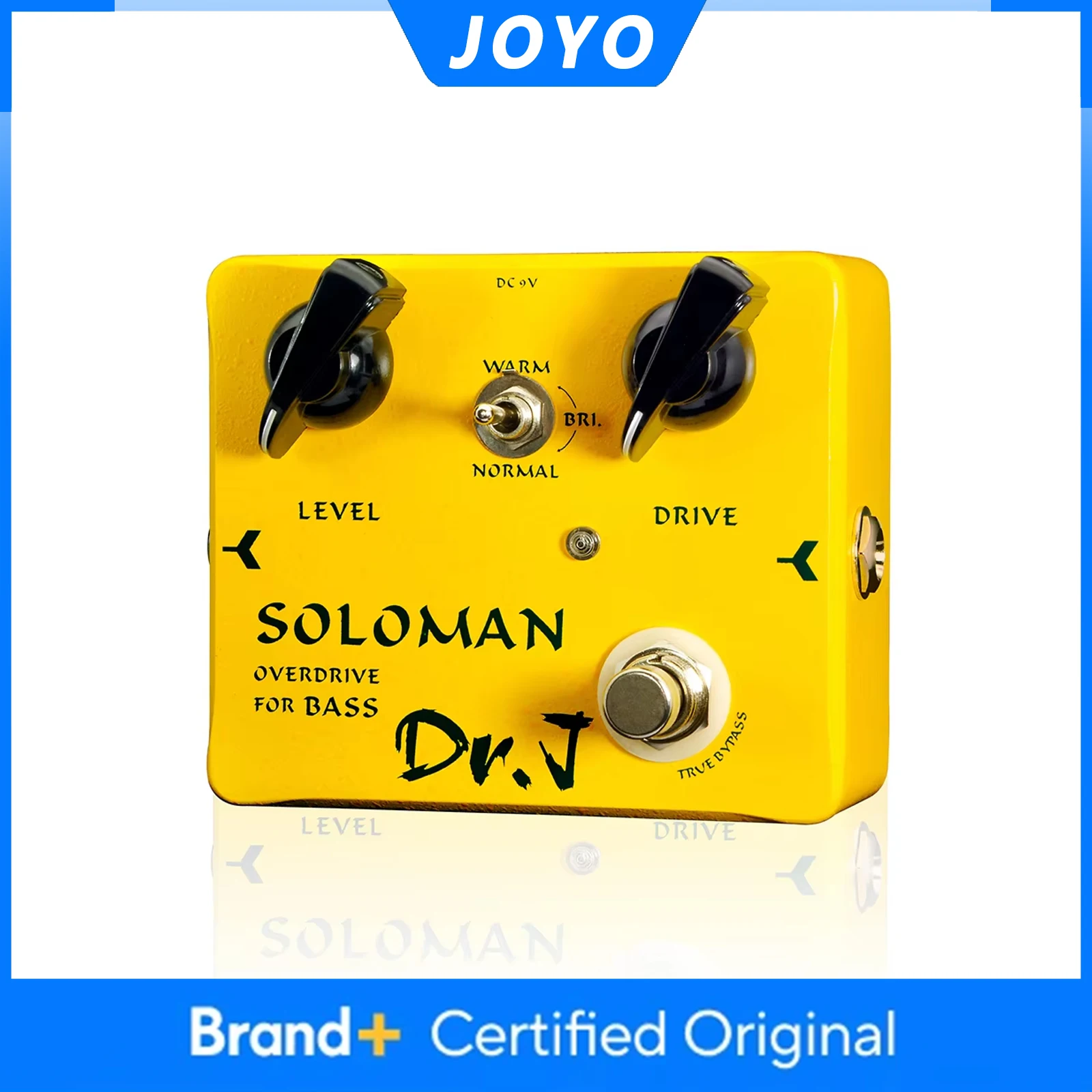 JOYO D52 Bass Guitar Effect Pedal SOLOMAN Overdrive Pedal True Bypass Design From Rock to Metal For Modern Bass Player Solo
JOYO D52 Bass Guitar Effect Pedal SOLOMAN Overdrive Pedal True Bypass Design From Rock to Metal For Modern Bass Player Solo