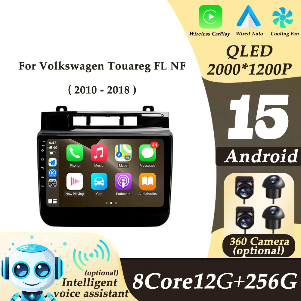 Wireless CarPlay Car Radio Multimedi Player for Volkswagen Touareg FL NF 2010 - 2018 Android 15 Split Screen Auto Tools No 2 din
Wireless CarPlay Car Radio Multimedi Player for Volkswagen Touareg FL NF 2010 - 2018 Android 15 Split Screen Auto Tools No 2 din