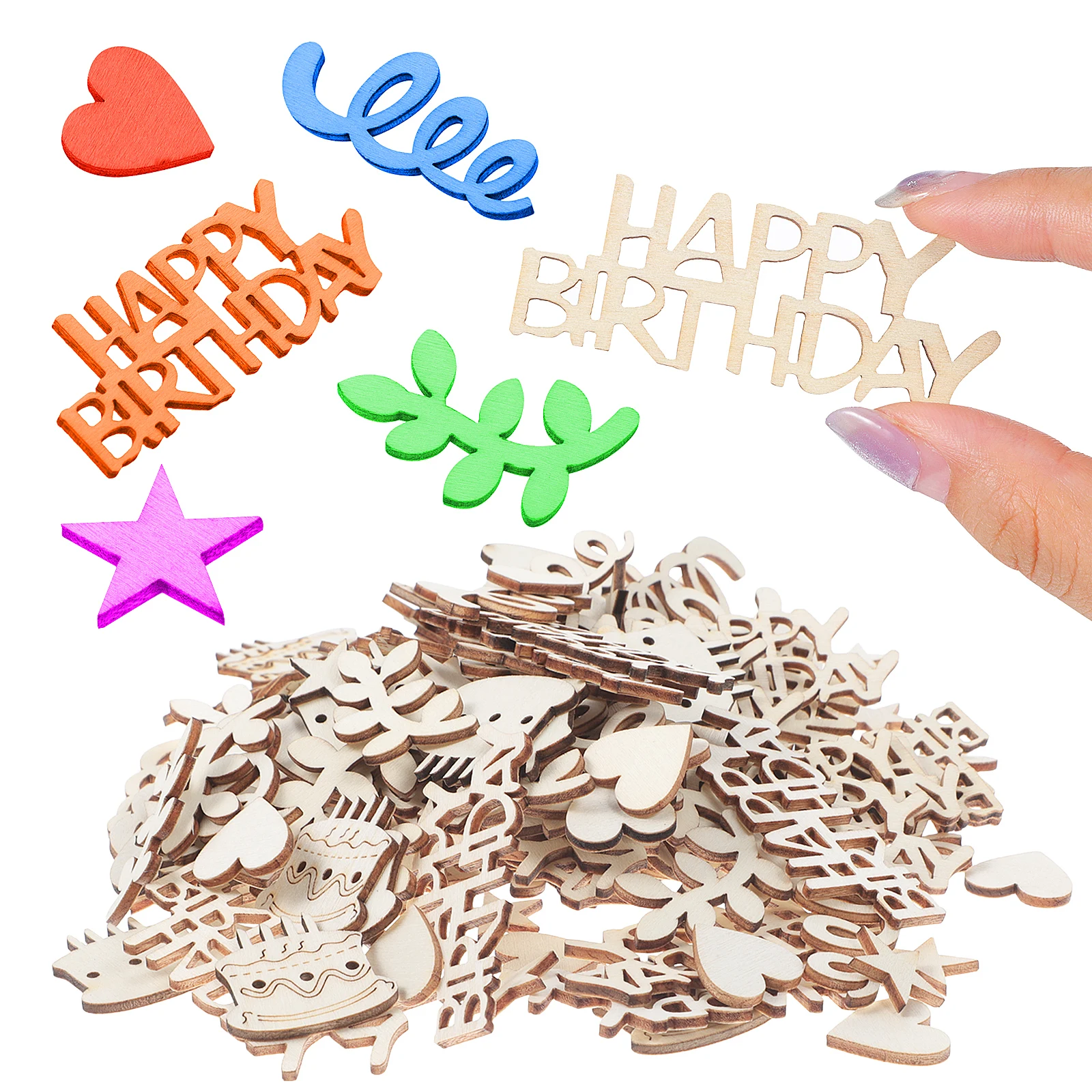 150 Pcs Birthday Cake Wood Slices Mini Beige Tags Centerpieces Crafts Cutout Happy Birthday Ornaments Decorations DIY Wood Chips
150 Pcs Birthday Cake Wood Slices Mini Beige Tags Centerpieces Crafts Cutout Happy Birthday Ornaments Decorations DIY Wood Chips