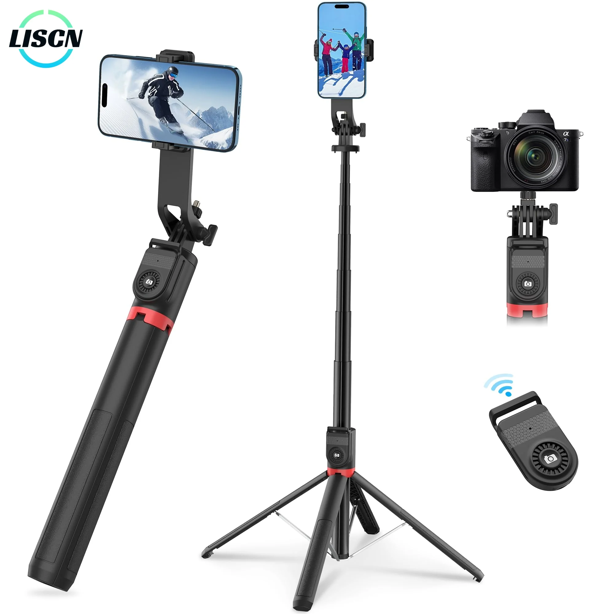 Штатив для селфи 220 см, Выдвижной Штатив из алюминиевого сплава для телефона с дистанционным управлением по Bluetooth, Поворот на 360 °, кронштейн для прямой трансляции
Штатив для селфи 220 см, Выдвижной Штатив из алюминиевого сплава для телефона с дистанционным управлением по Bluetooth, Поворот на 360 °, кронштейн для прямой трансляции