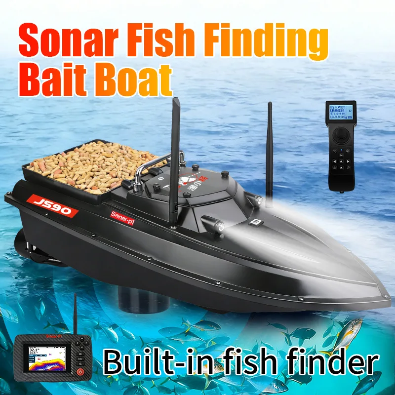 High-speed Positioning GPS Nesting Boat Automatic Return 12V Remote Control Boats With Sonar Fish Finder Bait Boat Sonar Boat
High-speed Positioning GPS Nesting Boat Automatic Return 12V Remote Control Boats With Sonar Fish Finder Bait Boat Sonar Boat