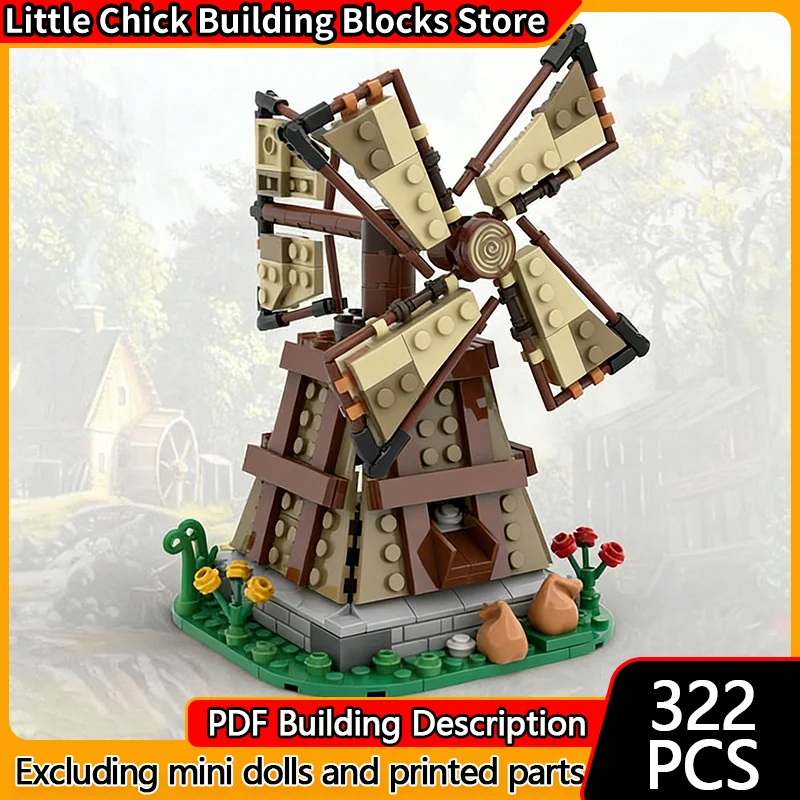 Средневековый замок, модель MOC, строительные кирпичи, деревня, ферма, ветряная мельница, модульная технология, детские праздничные подарки, сборные игрушки, костюм
Средневековый замок, модель MOC, строительные кирпичи, деревня, ферма, ветряная мельница, модульная технология, детские праздничные подарки, сборные игрушки, костюм