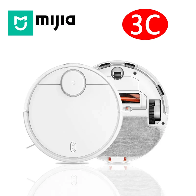 Робот-пылесос MIJIA 3C B106CN 4000Pa Умная бытовая техника LDS Очиститель лазерной навигации Электрический резервуар для воды с управлением
Робот-пылесос MIJIA 3C B106CN 4000Pa Умная бытовая техника LDS Очиститель лазерной навигации Электрический резервуар для воды с управлением