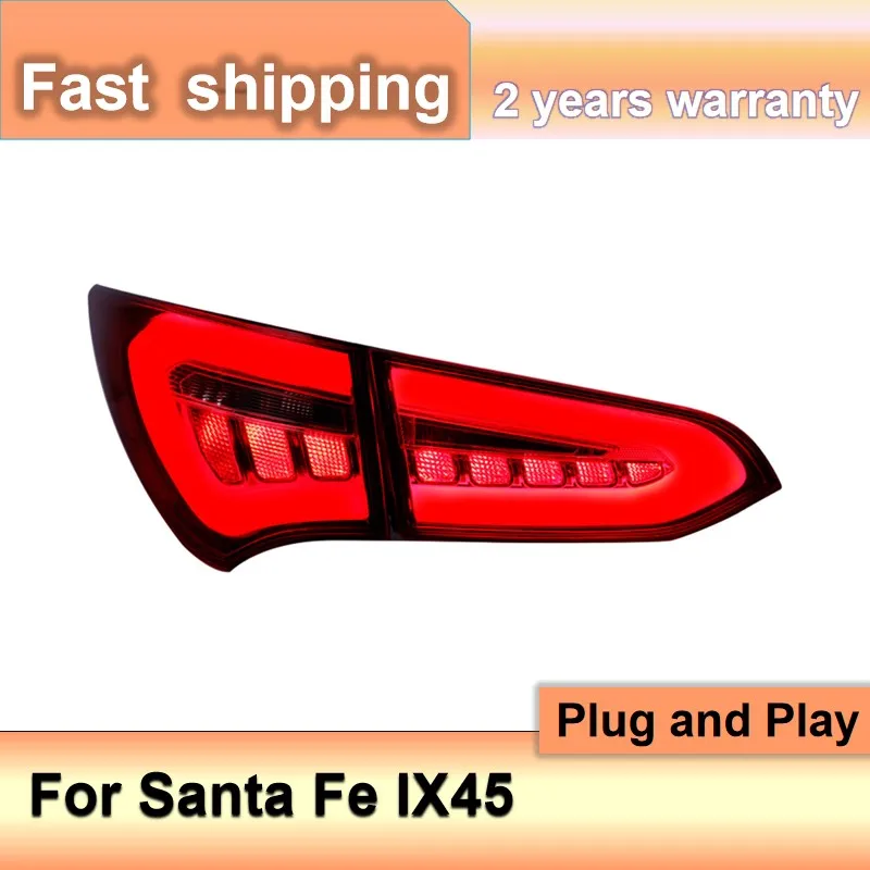Car Styling for Hyundai Santa FE Taillights 2013 IX45 Tail Light Santa FE Tail Lamp Rear DRL Fog Brake Turn Signal Reversing
Car Styling for Hyundai Santa FE Taillights 2013 IX45 Tail Light Santa FE Tail Lamp Rear DRL Fog Brake Turn Signal Reversing