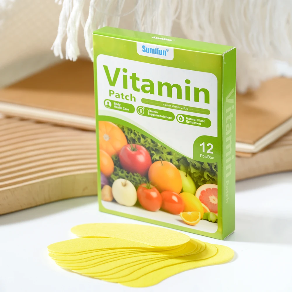 12/24/36Pcs Sumifun Vitamin Patch Restore Energy Prevent Anemia Massage Plaster Relieve Irritability Relax Muscle Health Sticker
12/24/36Pcs Sumifun Vitamin Patch Restore Energy Prevent Anemia Massage Plaster Relieve Irritability Relax Muscle Health Sticker