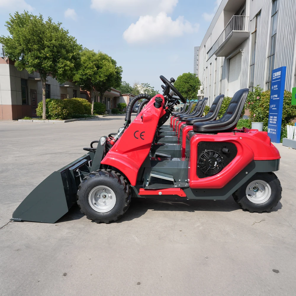 Mini Loader 4WD Diesel Wheel Loader CE Euro5 Hydraulic Front Loader Attachments Farm Construction Landscaping
Mini Loader 4WD Diesel Wheel Loader CE Euro5 Hydraulic Front Loader Attachments Farm Construction Landscaping