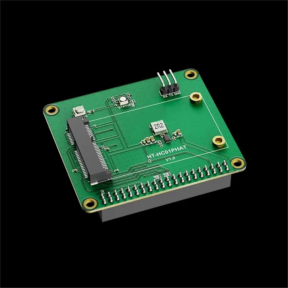 A32I Heltec HT-HC01P V2 Wi-Fi HaLow Module Mini PCIe Interface 16dBm 863-870MHz and for HAT Baseplate for IoT
A32I Heltec HT-HC01P V2 Wi-Fi HaLow Module Mini PCIe Interface 16dBm 863-870MHz and for HAT Baseplate for IoT