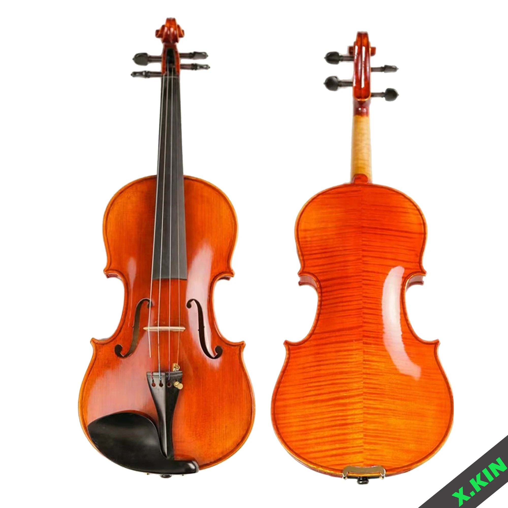 Performance-Grade Golden Yellow Violin 4/4 Full Size, Handmade Paint Using Korauba Glue
Performance-Grade Golden Yellow Violin 4/4 Full Size, Handmade Paint Using Korauba Glue