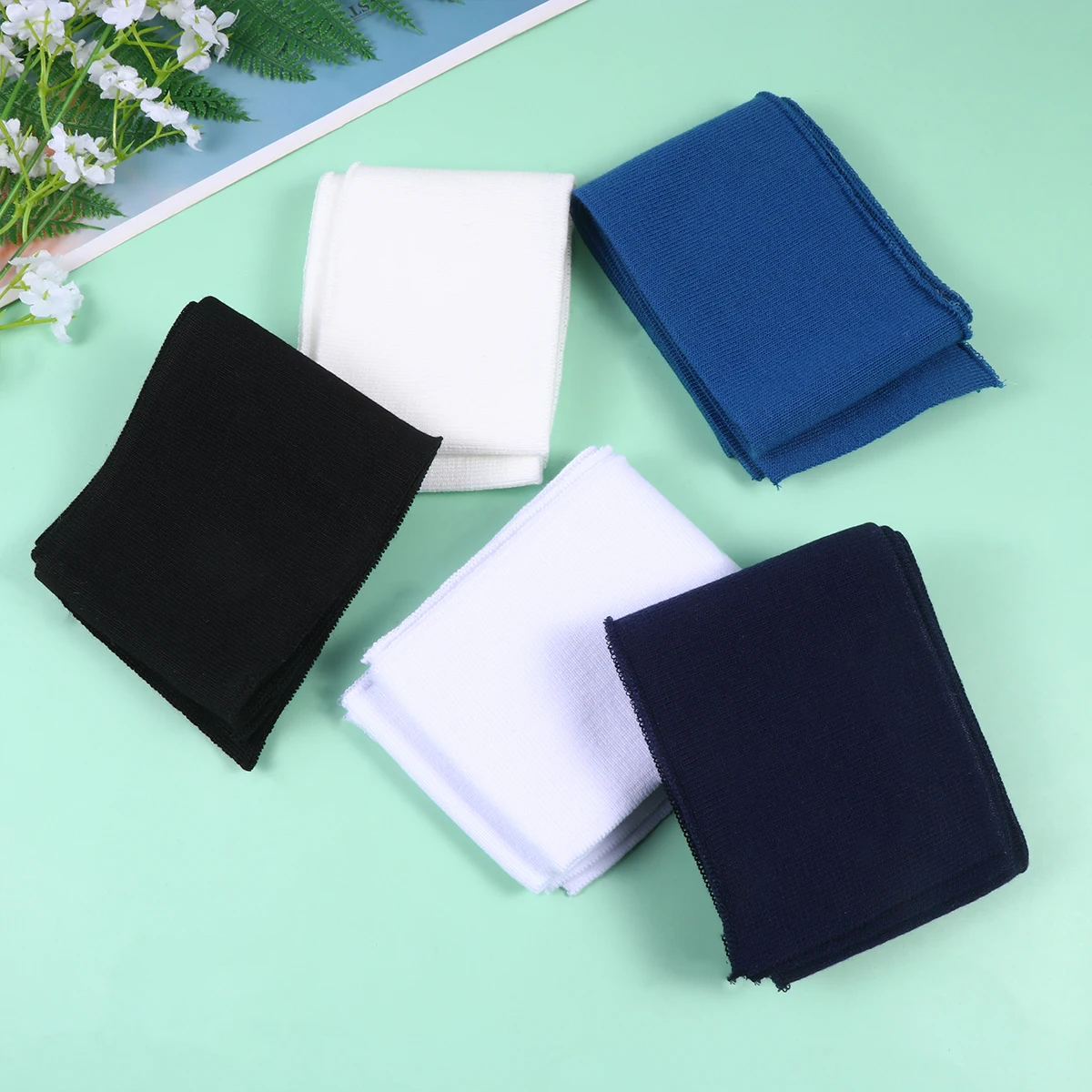 6pcs Elastic Knitted Fabric Durable Flat DIY Clothes Accessories for Waistb s Sleeves Suspenders Sweat Crafts
6pcs Elastic Knitted Fabric Durable Flat DIY Clothes Accessories for Waistb s Sleeves Suspenders Sweat Crafts