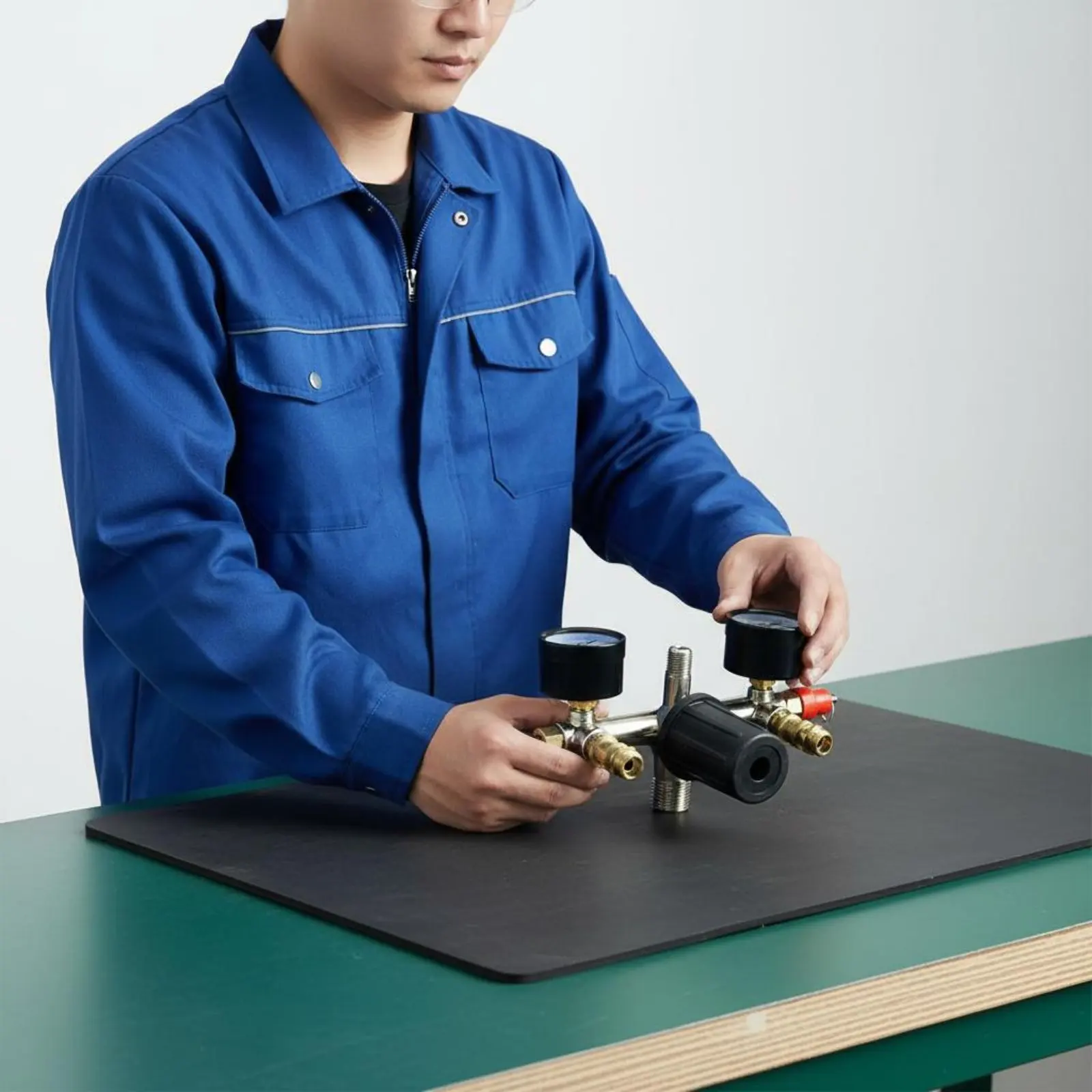 Air Air System Outlet Manifold Multiple Outlets Double Gauge Pressure Controller Assembly Air Hose Splitter Manifold
Air Air System Outlet Manifold Multiple Outlets Double Gauge Pressure Controller Assembly Air Hose Splitter Manifold