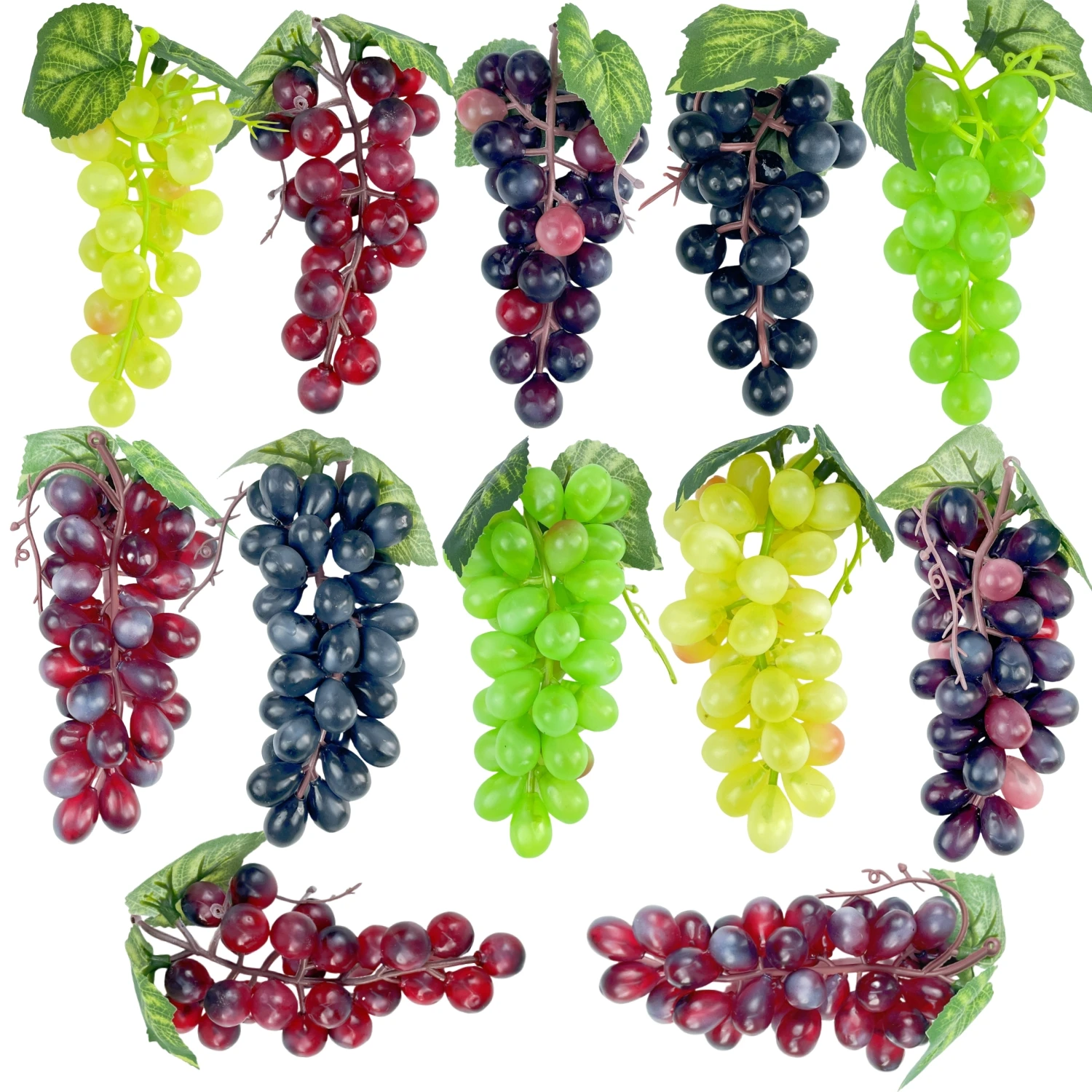 12PCS artificial plastic grape soft rubber fake fruit realistic simulation of home kitchen festival party decoration photography
12PCS artificial plastic grape soft rubber fake fruit realistic simulation of home kitchen festival party decoration photography