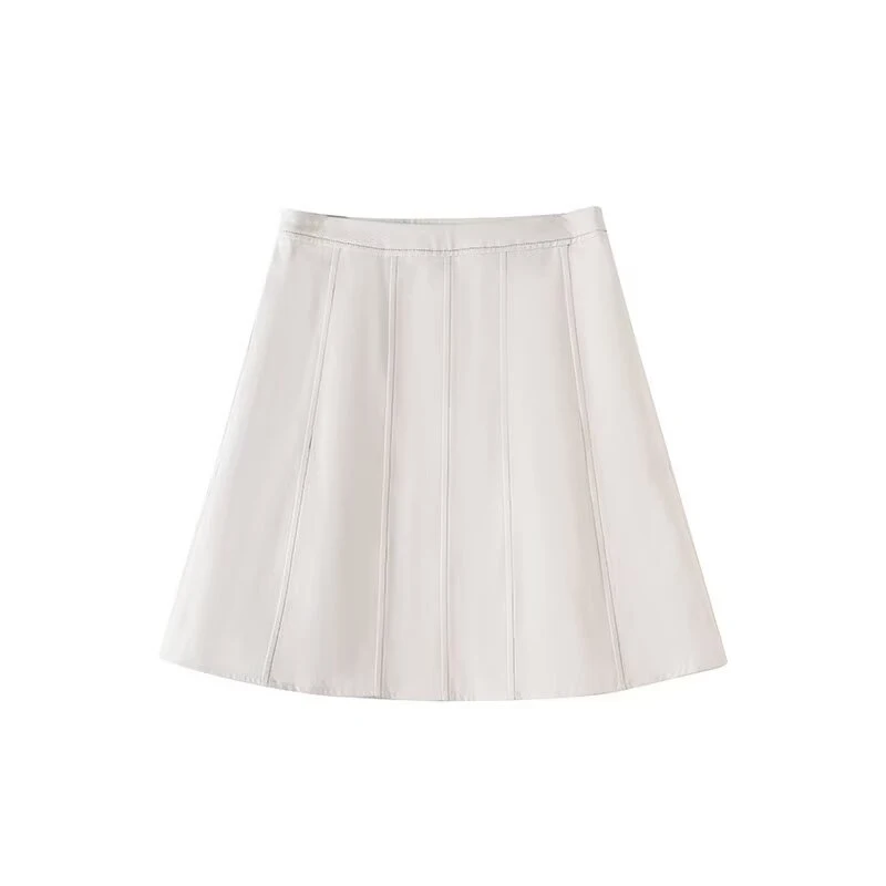 2025 женская высококачественная повседневная универсальная белая джинсовая юбка, шикарные женские элегантные мини-юбки трапециевидной формы
2025 женская высококачественная повседневная универсальная белая джинсовая юбка, шикарные женские элегантные мини-юбки трапециевидной формы