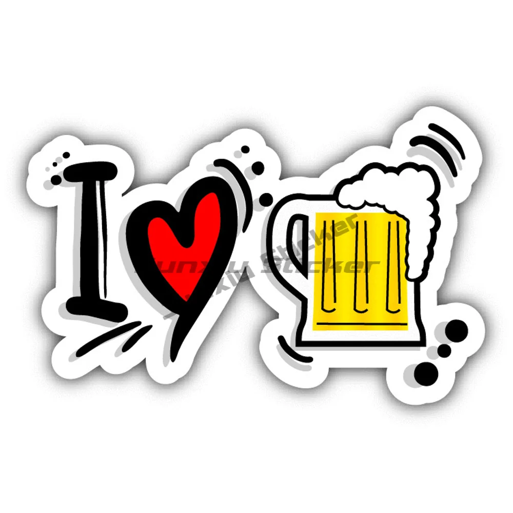 I Love Beer Slogan Sticker Car Bumper Camper Decal Accessories Scratch-proof Decoration Custom Decals Motorcycle Stickers Warnin
I Love Beer Slogan Sticker Car Bumper Camper Decal Accessories Scratch-proof Decoration Custom Decals Motorcycle Stickers Warnin