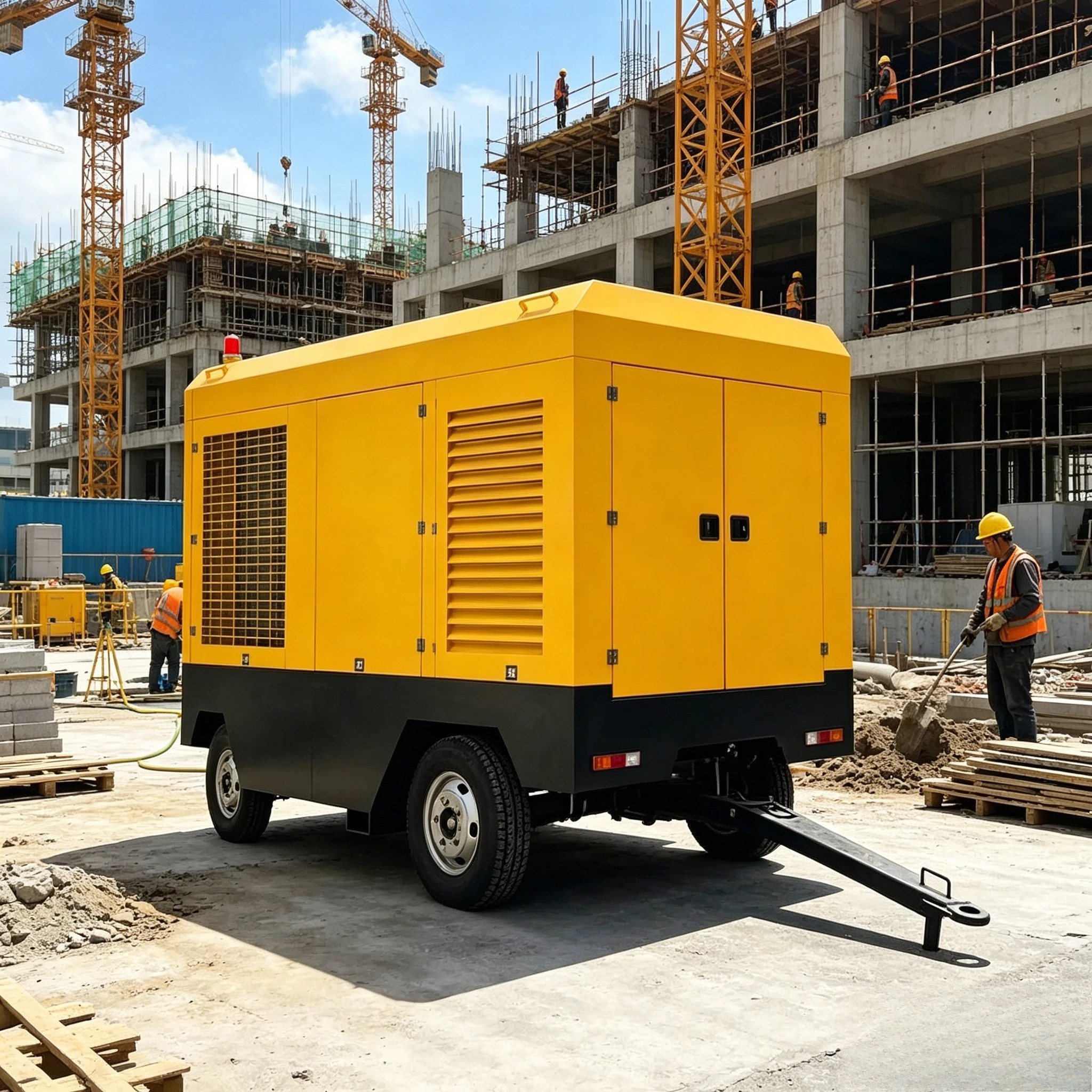 Multi-Pressure 7/8/10/20/25/30/35 Bar Diesel Mobile Portable Screw Air Compressor for Mining Drilling Construction Customized
Multi-Pressure 7/8/10/20/25/30/35 Bar Diesel Mobile Portable Screw Air Compressor for Mining Drilling Construction Customized