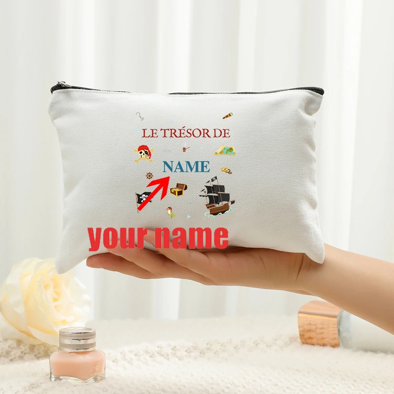 Customizable with Name Pirate Patterns Makeup Bag Toiletry Cosmetic Pouch Travel Brother Friend Children's Birthday Christmas
Customizable with Name Pirate Patterns Makeup Bag Toiletry Cosmetic Pouch Travel Brother Friend Children's Birthday Christmas