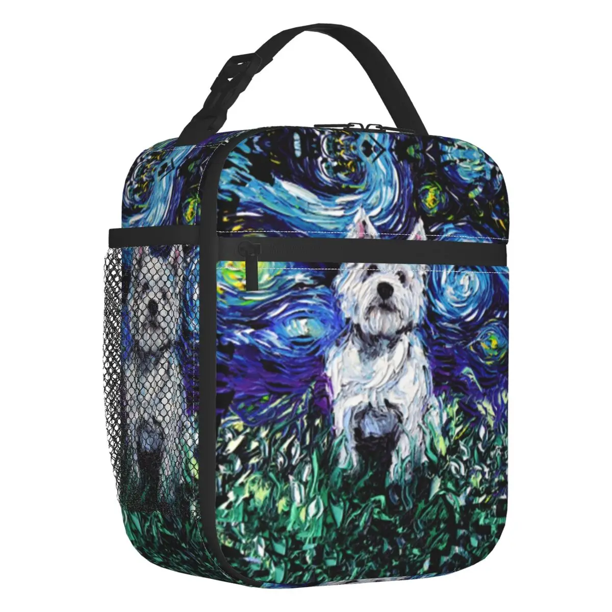 Westie Night Portable Lunch Boxes Leakproof West Highland White Terrier Dog Cooler Thermal Food Insulated Lunch Bag School
Westie Night Portable Lunch Boxes Leakproof West Highland White Terrier Dog Cooler Thermal Food Insulated Lunch Bag School