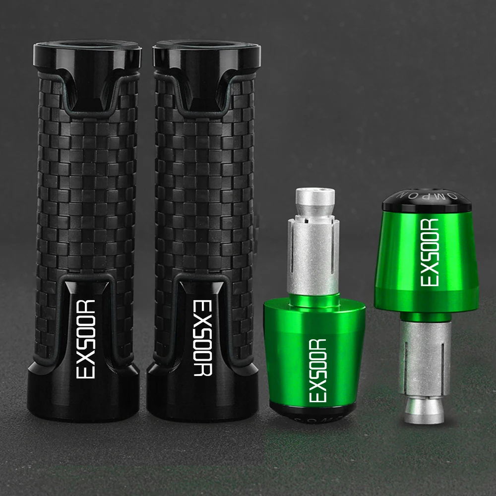 Motorcycle EX 500R FOR kawasaki GPZ500S EX500R 1990-2009 2008 2007 2006 CNC 7/8" 22MM Handlebar Grips Handle Bar Cap End Plugs
Motorcycle EX 500R FOR kawasaki GPZ500S EX500R 1990-2009 2008 2007 2006 CNC 7/8" 22MM Handlebar Grips Handle Bar Cap End Plugs