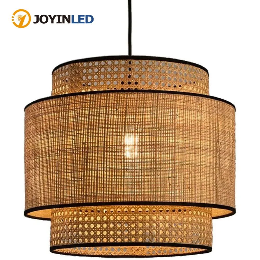 JOYINLED Modern Pendant Light Living Room Woven Rattan Chandelier Ceiling Light for Bar Loft Restaurant Bedroom Hanging Lamp
JOYINLED Modern Pendant Light Living Room Woven Rattan Chandelier Ceiling Light for Bar Loft Restaurant Bedroom Hanging Lamp