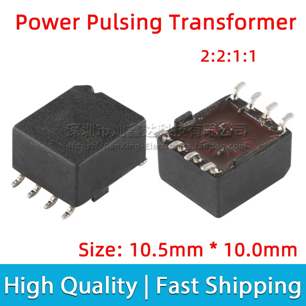 2pcs 5024X028 SMD High Frequency Power Pulsing Transformer 30mH Turns Ratio 2:2:1:1 Isolated Dual Winding Interface Transformer
2pcs 5024X028 SMD High Frequency Power Pulsing Transformer 30mH Turns Ratio 2:2:1:1 Isolated Dual Winding Interface Transformer