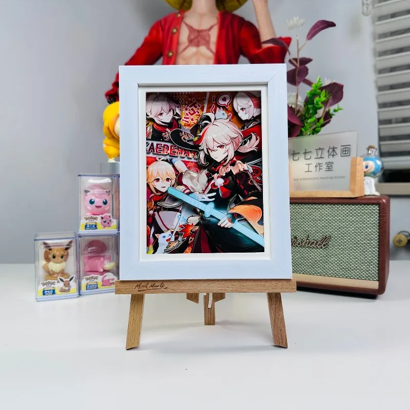 Genshin Impact Furina & Kazuha 3D Layered Paper Paper Sculpture Art , Anime Collector's Display Stand Decor & Fan Memorabilia
Genshin Impact Furina & Kazuha 3D Layered Paper Paper Sculpture Art , Anime Collector's Display Stand Decor & Fan Memorabilia