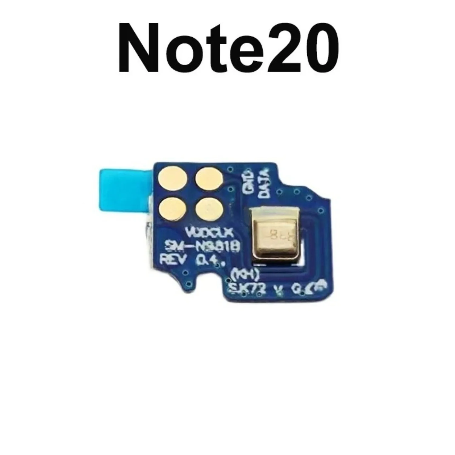 Aocarmo For Samsung Galaxy Note20 / Note 20 Ultra Top Microphone Module Element Noise Reduction Mic Flex Cable Replacement Part
Aocarmo For Samsung Galaxy Note20 / Note 20 Ultra Top Microphone Module Element Noise Reduction Mic Flex Cable Replacement Part