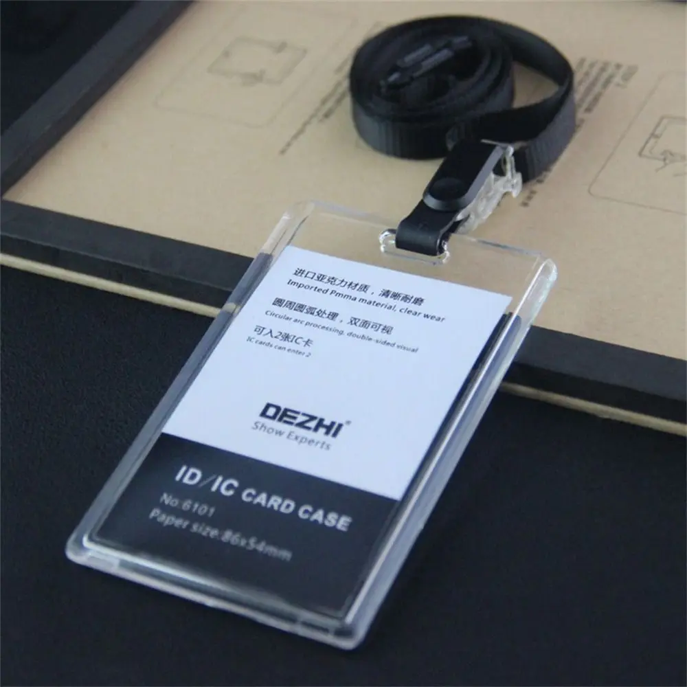 Work Identity ID Card Holder Adjustable with Lanyard Business Card Holder Neck Straps Bank Card Name Card Cover Women Men
Work Identity ID Card Holder Adjustable with Lanyard Business Card Holder Neck Straps Bank Card Name Card Cover Women Men