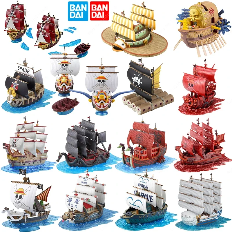 Bandai Genuine One Piece Пиратский корабль Merry Thousand Sunny Enel Ark Shanks Wind Granma Perfume Yuda Grand Ship Сборная модель игрушки
Bandai Genuine One Piece Пиратский корабль Merry Thousand Sunny Enel Ark Shanks Wind Granma Perfume Yuda Grand Ship Сборная модель игрушки