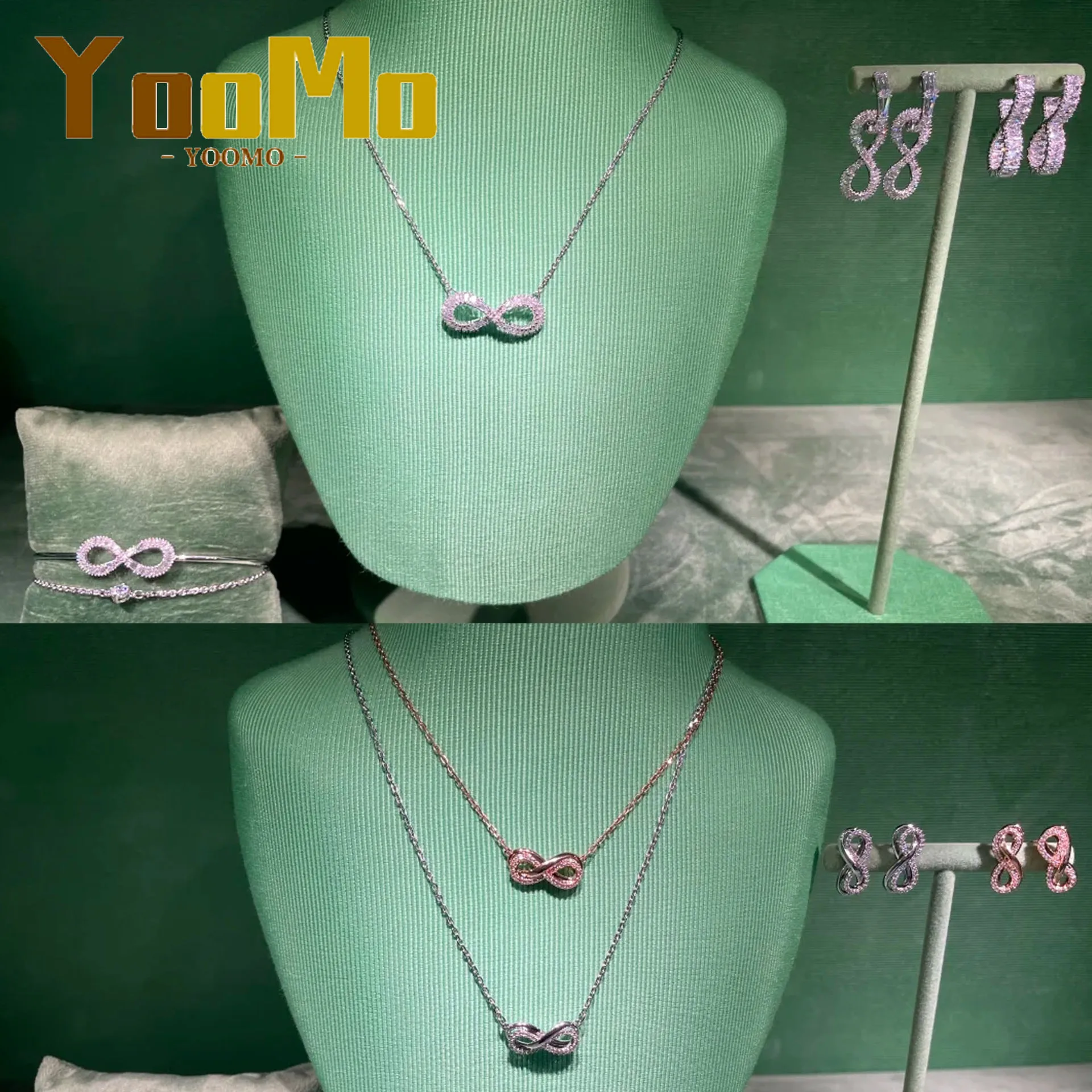 Бесконечная серия, высокое качество, 8-письные подвески, дизайнерские ювелирные изделия, изумрудный кристалл для женщин, ожерелье, серьги, кольцо, браслет, подарок
Бесконечная серия, высокое качество, 8-письные подвески, дизайнерские ювелирные изделия, изумрудный кристалл для женщин, ожерелье, серьги, кольцо, браслет, подарок