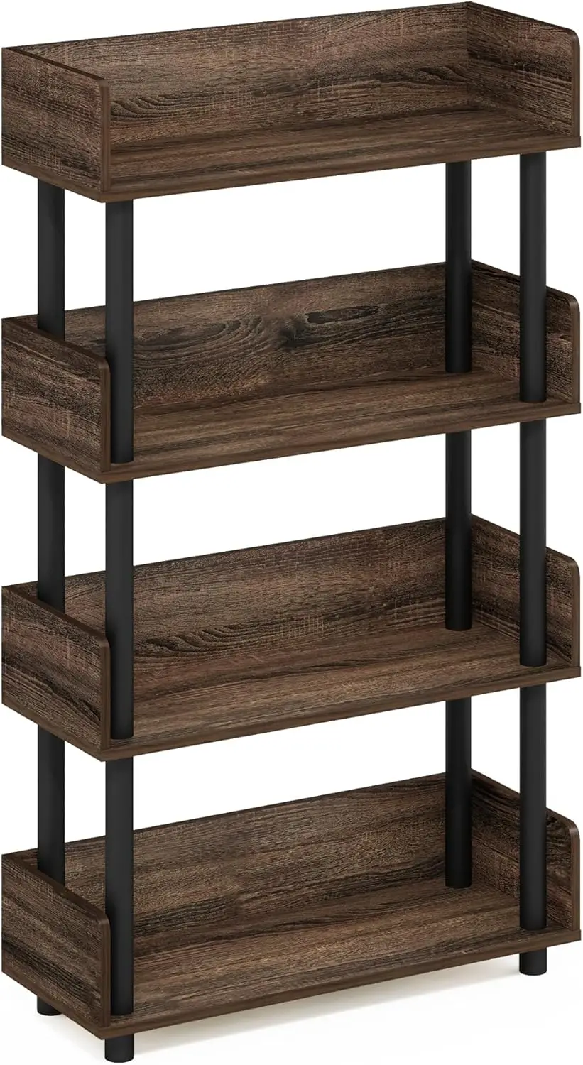 Turn-N-Tube 4-Tier Toolless Freestanding Multipurposes Display Rack, Walnut
Turn-N-Tube 4-Tier Toolless Freestanding Multipurposes Display Rack, Walnut