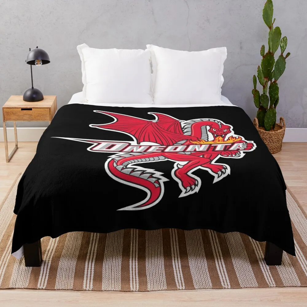 SUNY Oneonta red dragons Throw Blanket Soft Plush Blanket as Housewarming Gift
SUNY Oneonta red dragons Throw Blanket Soft Plush Blanket as Housewarming Gift