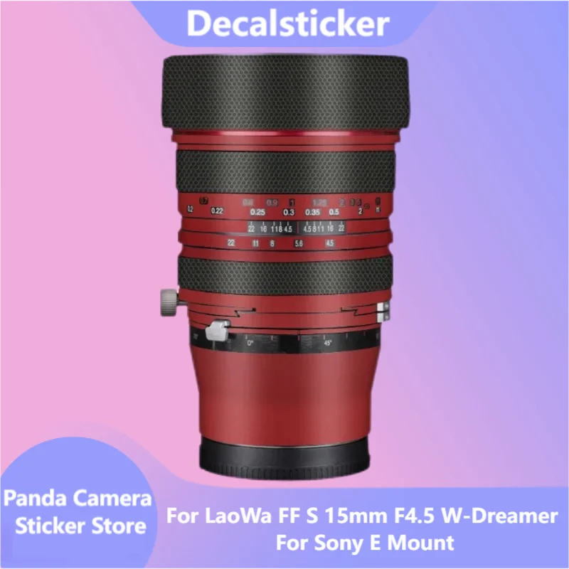 For LaoWa FF S 15mm F4.5 W-Dreamer Lens Sticker Protective Skin Decal Vinyl Wrap Film Anti-Scratch Protector Coat FF S15 F4.5
For LaoWa FF S 15mm F4.5 W-Dreamer Lens Sticker Protective Skin Decal Vinyl Wrap Film Anti-Scratch Protector Coat FF S15 F4.5