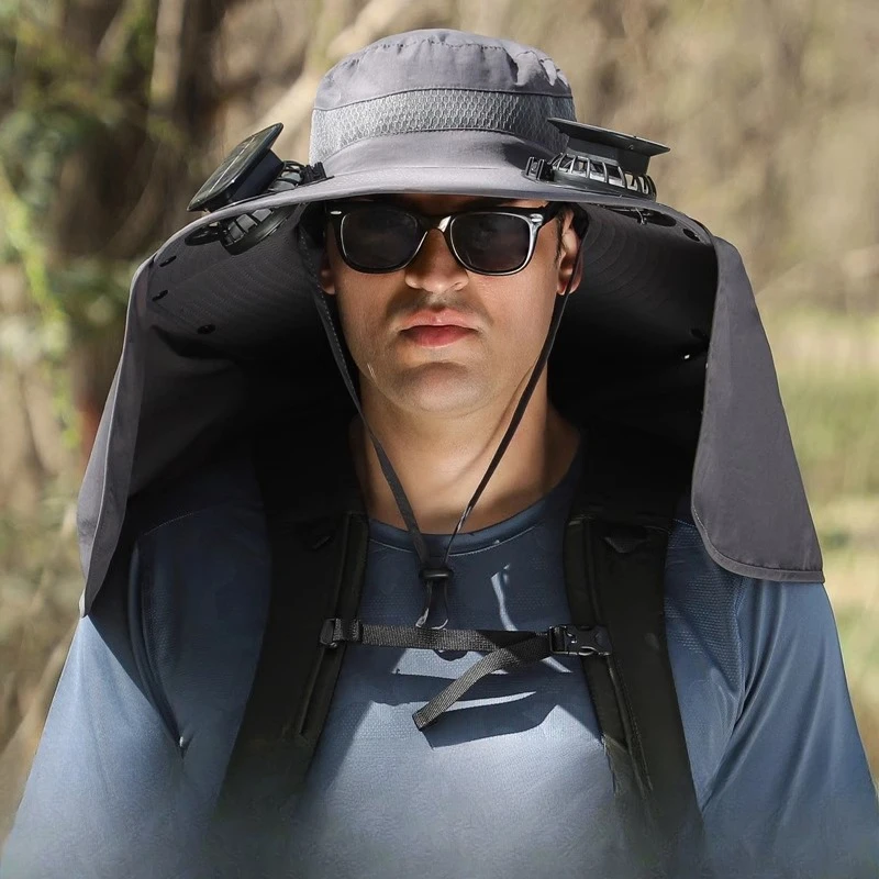 Outdoor fan hat multi-purpose rechargeable big wind sun hat big edge sun hat climbing bucket summer men
Outdoor fan hat multi-purpose rechargeable big wind sun hat big edge sun hat climbing bucket summer men