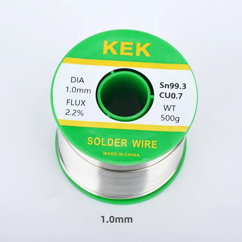 Soldering wire Sn99.3Cu0.7 500g environmental protection tin wire less smoke soldering wire melting point 227
Soldering wire Sn99.3Cu0.7 500g environmental protection tin wire less smoke soldering wire melting point 227